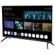 Televizor Smart VIVAX LED 43LE110WO, Diagonala 109 cm, Smart, Full HD, Clasa E, Bluetooth, WiFi, CI+ (Model 2025), Negru