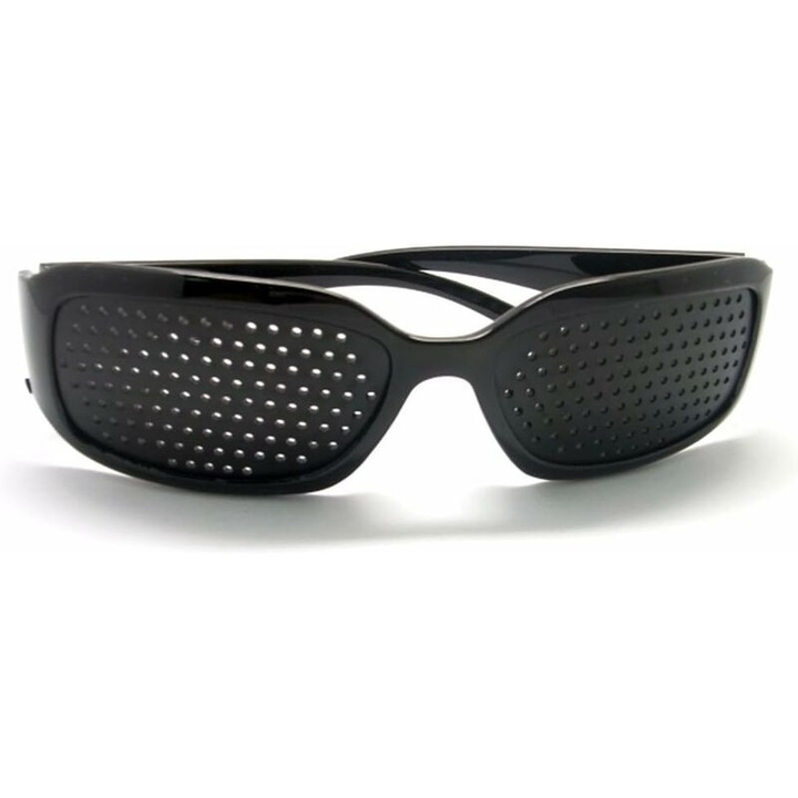Ochelari HERUSI cu gauri, protectie ochi, plastic, unisex