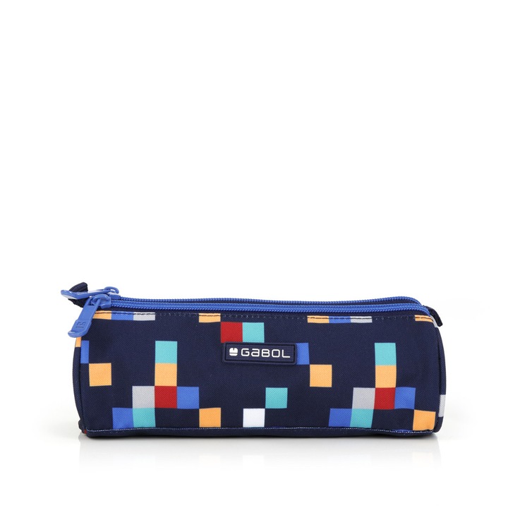 Несесер Gabol Cubik, 3 ципа, Тъмносин