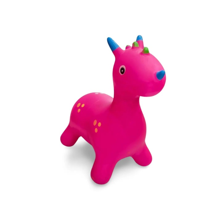 Dinozaur saritor, Cauciuc, Gonflabil, Roz