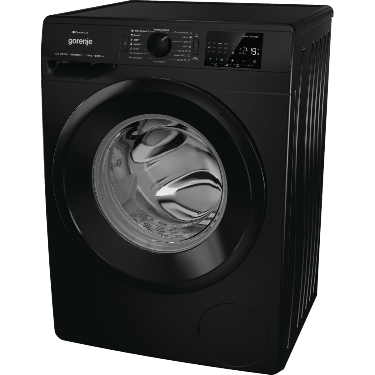 Masina de spalat Gorenje, WPNEI84A1SW/B, 8 kg, 1400 rpm