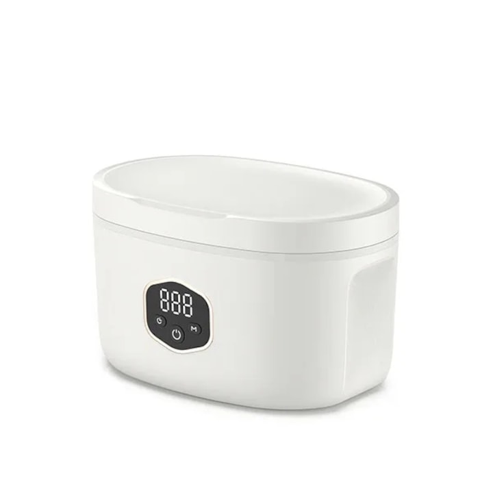 Curatator ultrasonic, 30W, 43 kHz, 600ml, curatare articole rezistente la apa, cos plastic inclus, functie DEGAS, GT SONIC