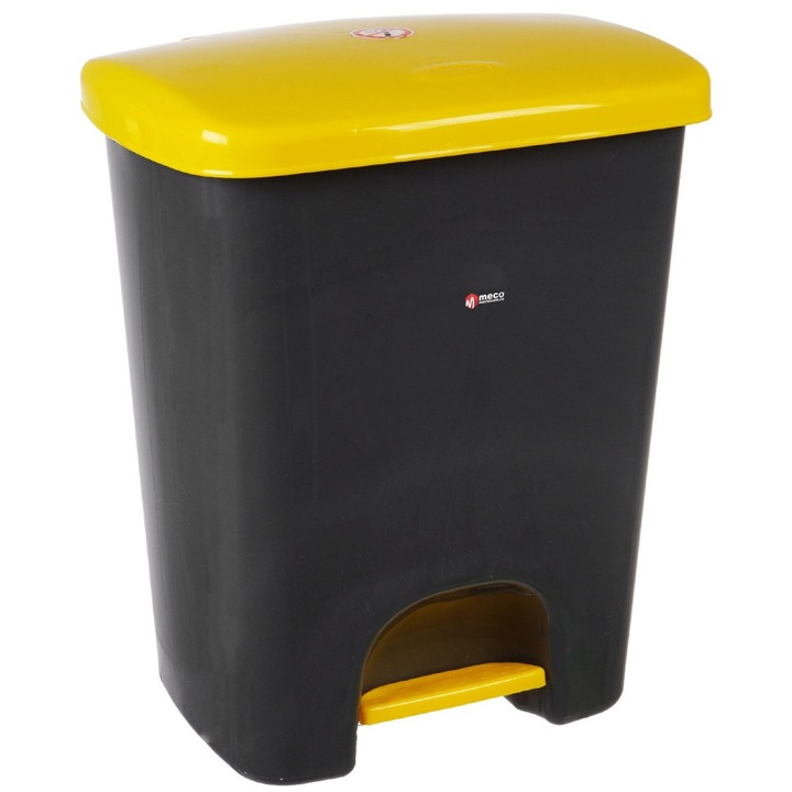 Кошче за боклук с педал MZED2025G 25 литра (жълто)