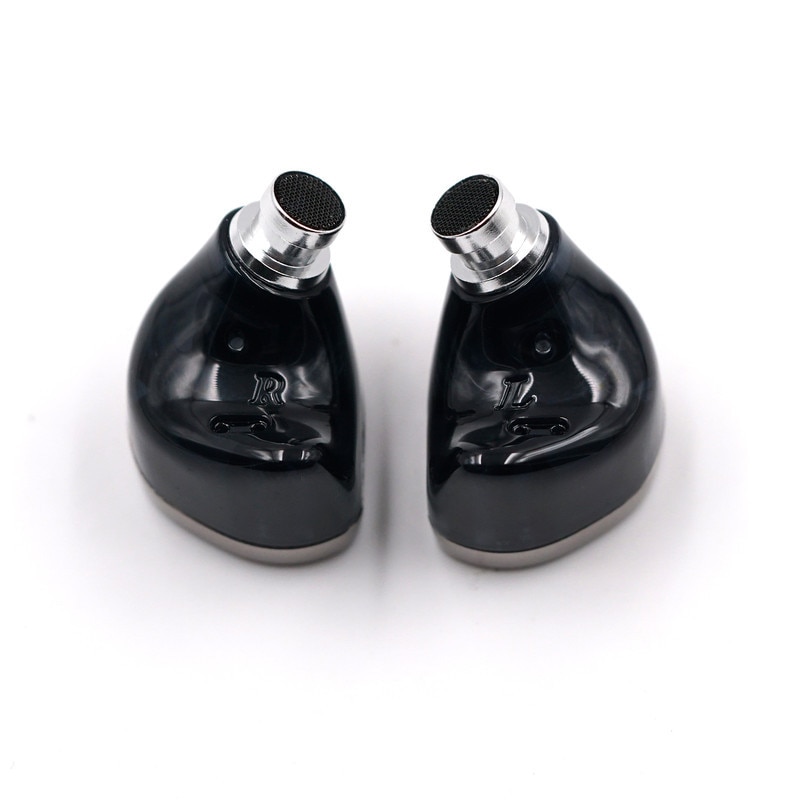 BQEYZ BQ-10 1DD IEM cu fir cu tehnologie hibrida, HiFi dinamic cu cavitate dubla, balans triplu-banda, monitorizare, nivel de intrare, sport, latenta redusa, driver dinamic, OFC, cu fir, anulare a zgomotului, Type-C cu microfon, dispozitive mobile, negru