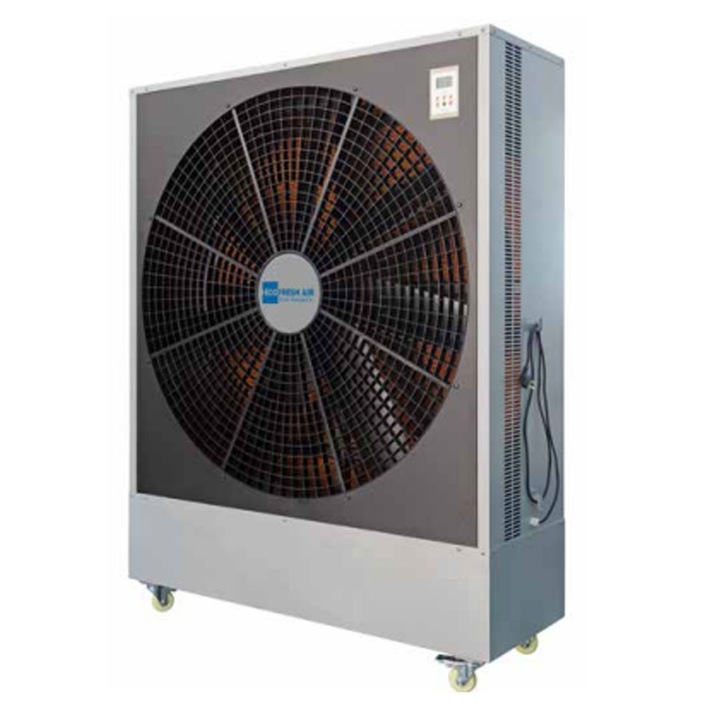 Racitor Industrial + Ventilator + Umidificator pentru exterior, terasa, spatii deschise, gradina, piscina, plaja ECO FRE AIR FRE40000