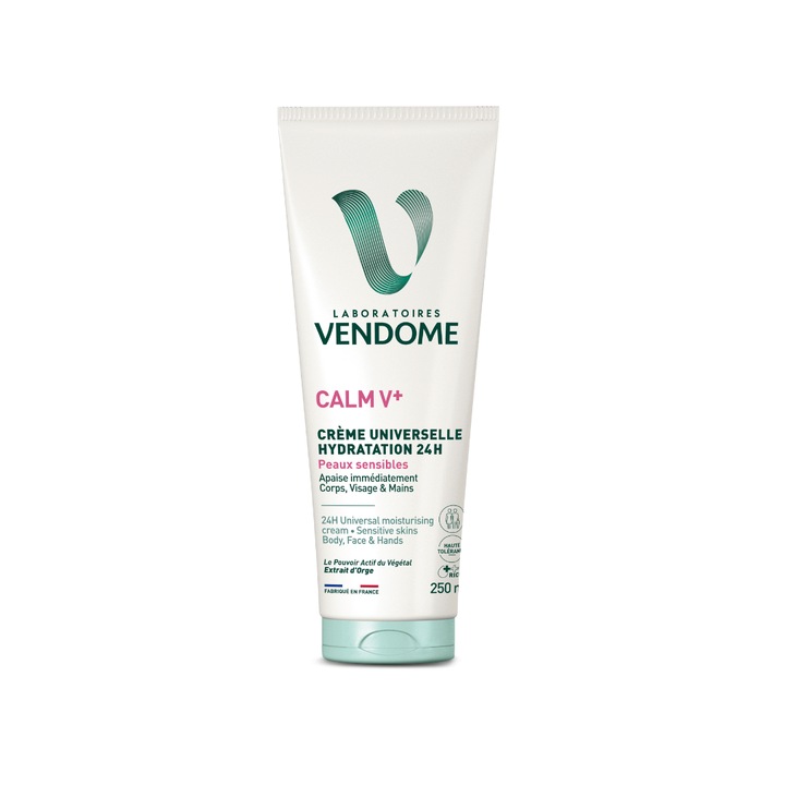 Univerzális hidratáló krém 24H, Calm V+, Laboratoires Vendôme, 250 ml