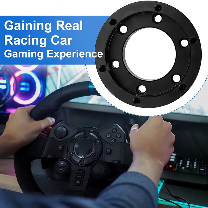 Адаптерна плоча за волан за Logitech Driving Force G29 G920 G923, 70 мм, модификация за състезателна игра с коли, по-точно KINGTRONG®