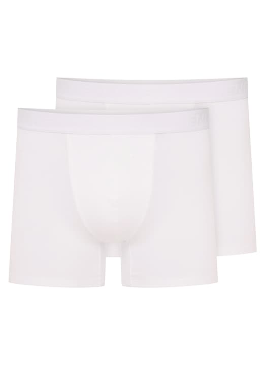 Boxeri (crac mai lung) barbati set de 2 perechi Move Henderson Alb 2XL