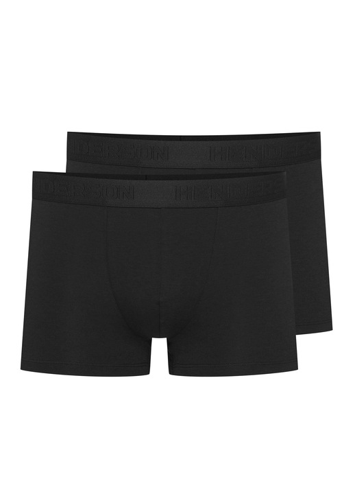 Boxeri barbati Domme Henderson set de 2 perechi Negru, Negru
