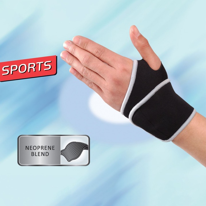 Orteza pentru incheietura mainii cu suport elastic - one size