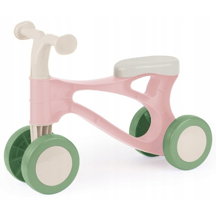 Bicicleta pentru copii, Norimpex, Pastel roz, 48x21x34cm, 18 luni+