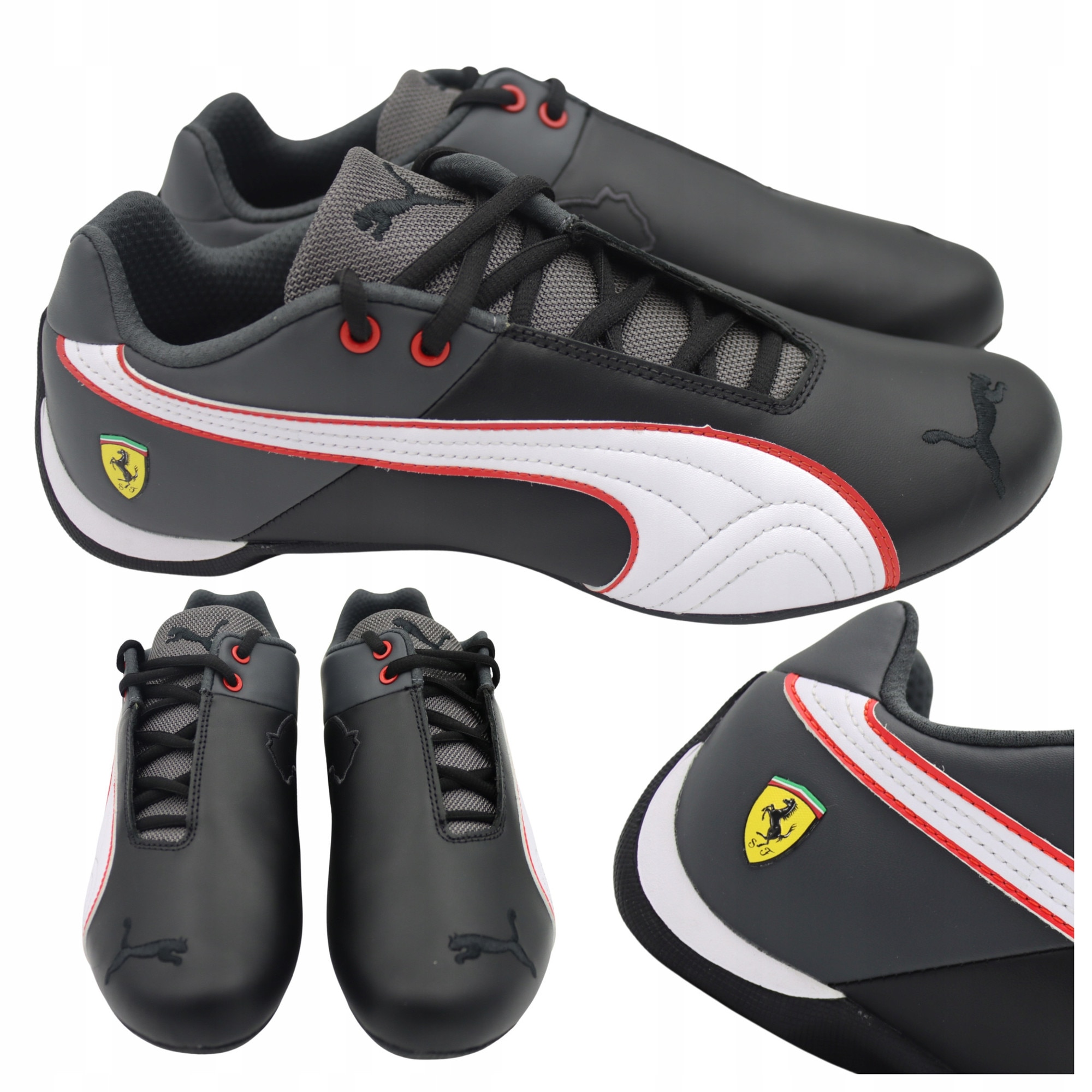 00’s Puma×Ferrari driving shoes leather Scuderia Ferrari Future Cat Mid Motorsport Sneakers | PUMA
