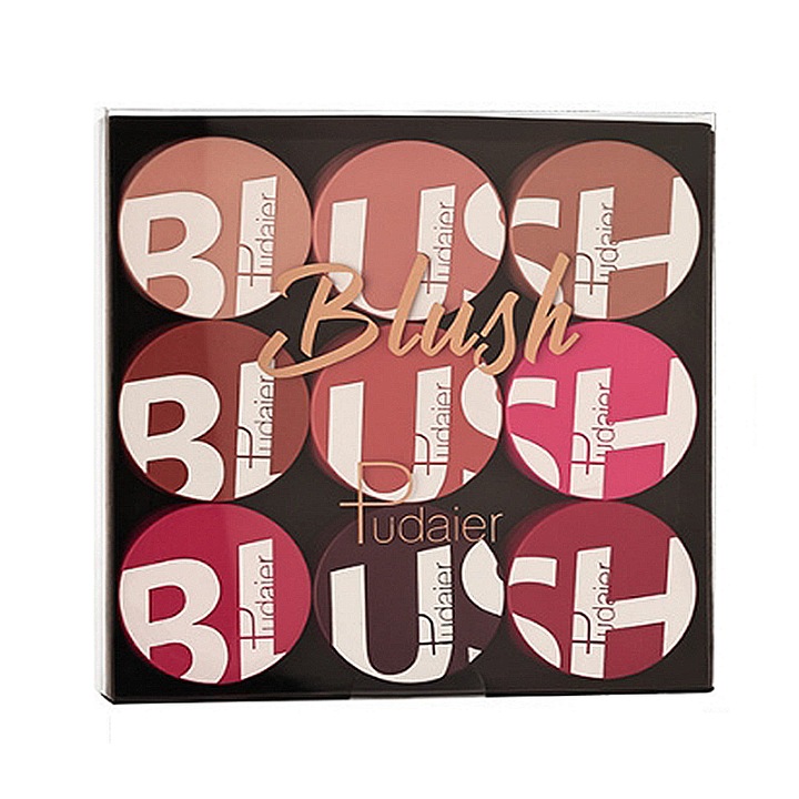 Pirosító, Pudaier, Krémes textúra, Matt, 9 árnyalat