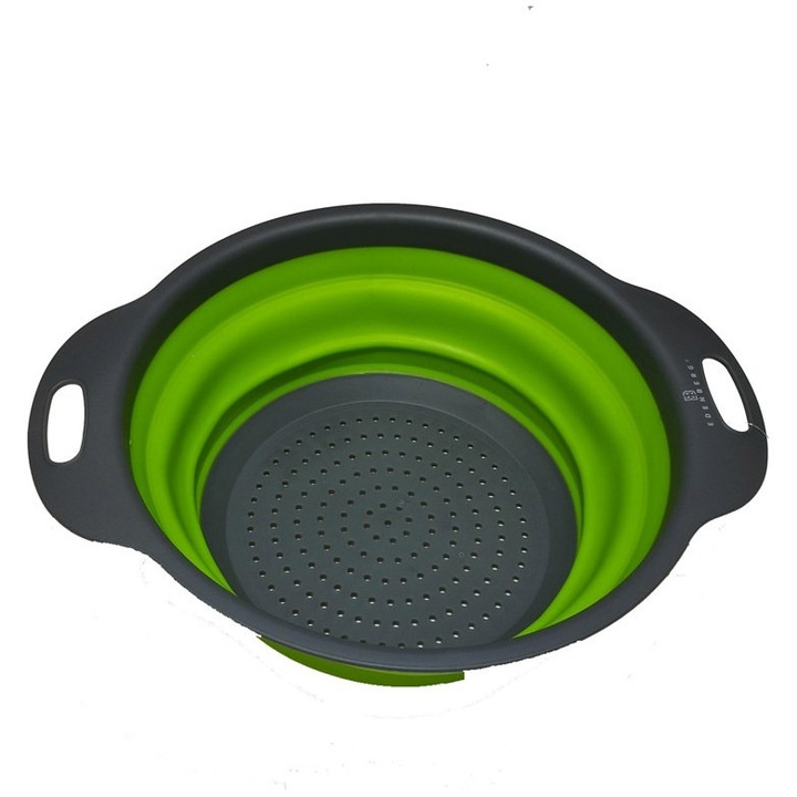 Strecatoare pliabila Edenberg 24 x 24 x 10 cm Gri - Verde EB-1012