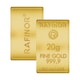 Lingou de Aur Rafinor 20 grame, 24 K, puritate 999,9 ‰