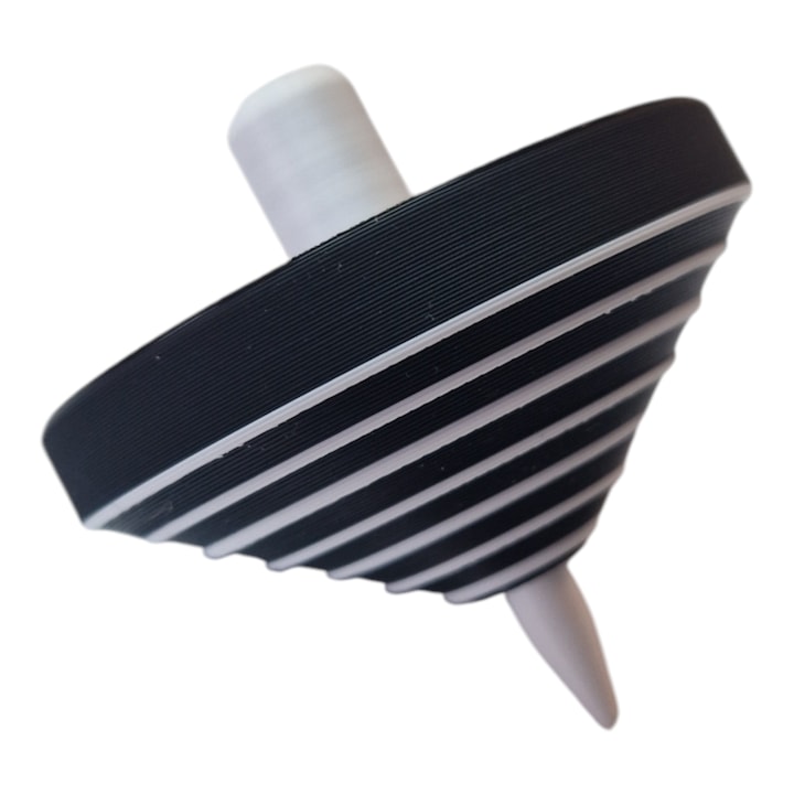 Titirez Dalgona inspirat din Squid Game, editie limitata, alb, printat 3D