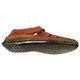 Pantofi sanda lati si largi Escarita din piele naturala, maro, Model De Vara Confortabil Cu Talpa Cusuta Din Poliuretan, Ideal Pentru Tinute Casual Sau Office, Numar 45