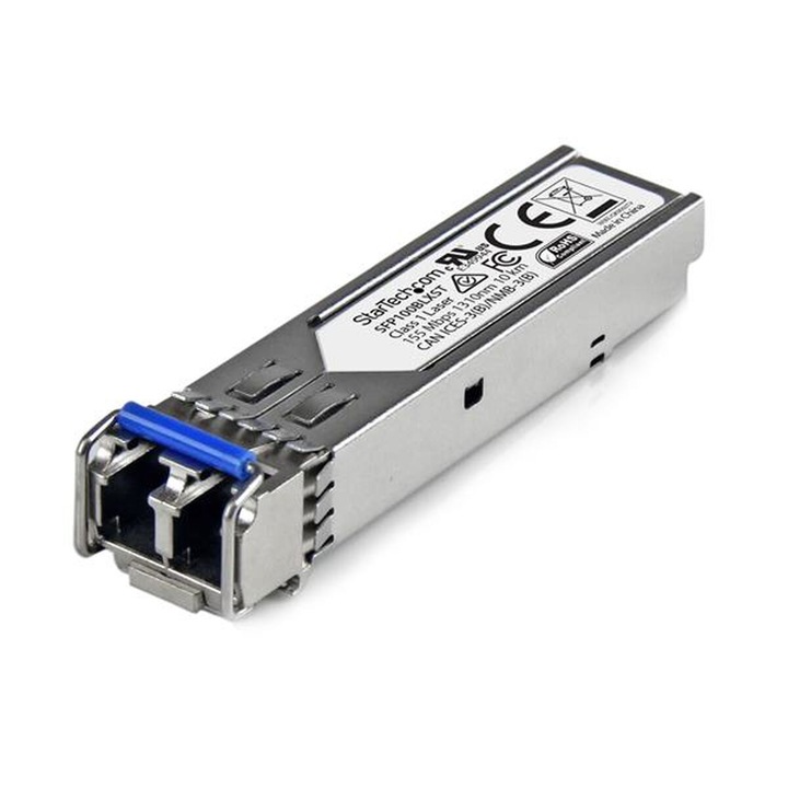 Оптичен модул Startech SFP100BLXST, сребрист