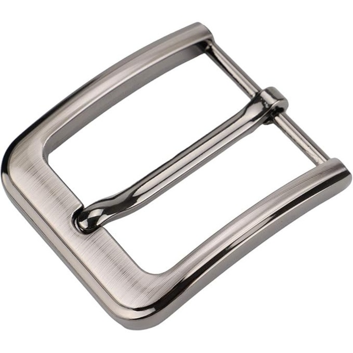 Catarama curea, Aliaj, 38-40mm, Argintiu