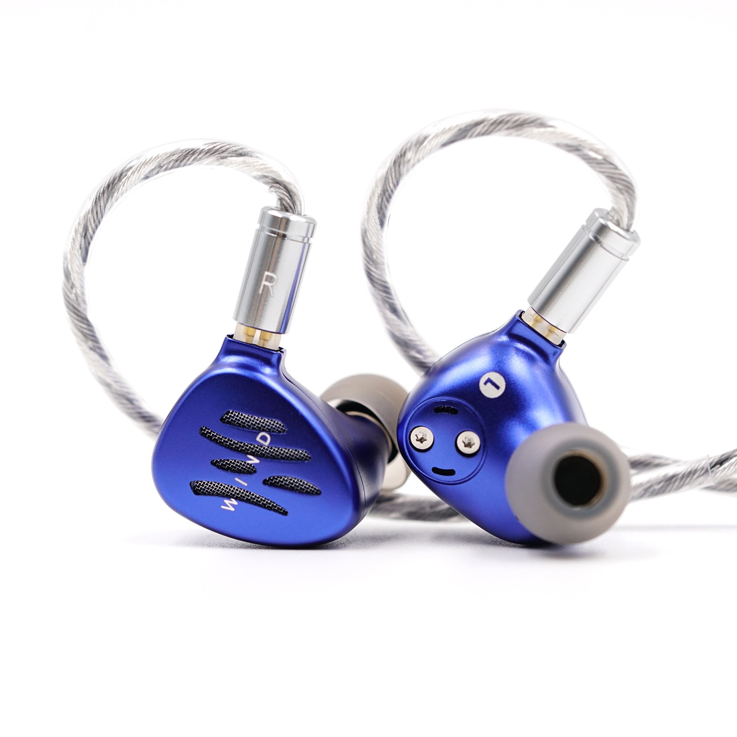 Casti In-Ear BQEYZ WIND, 10mm Dynamic Driver, Albastru, pentru Adulti