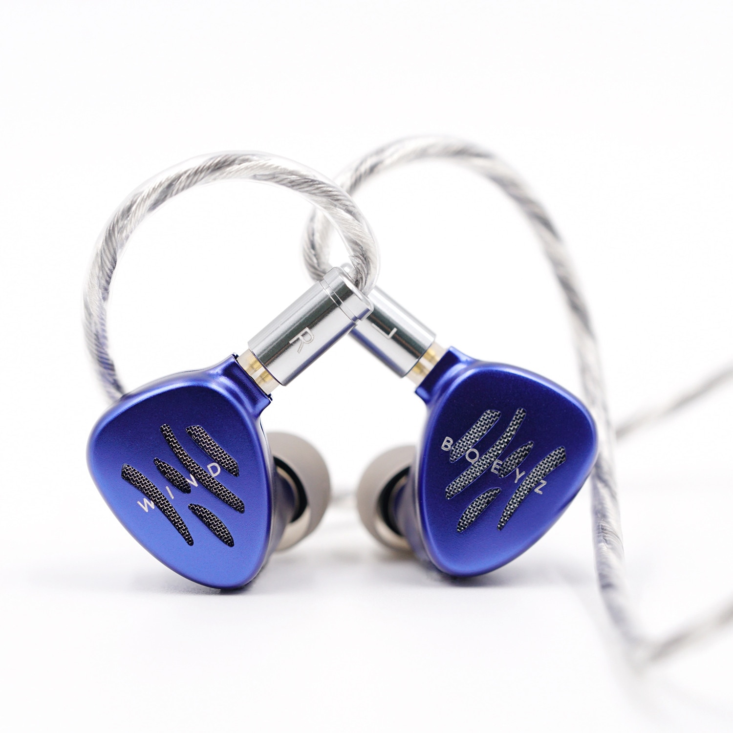 Casti In-Ear BQEYZ WIND, 10mm Dynamic Driver, Albastru, pentru Adulti