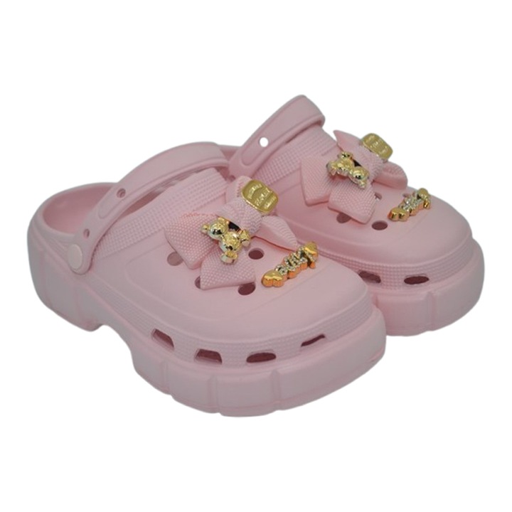 Papuci din spuma EVA, pentru fete, Mini Junior PSF-100625MJR, Roz 119887