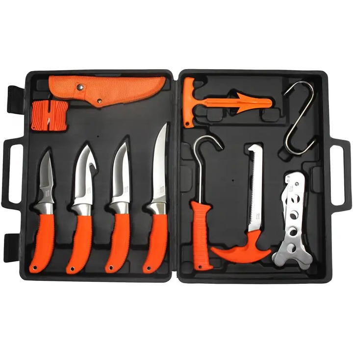 Комплект ножове за месо Wald & Forst, 13 части, за рязане, обезкостяване, нарязване на конец