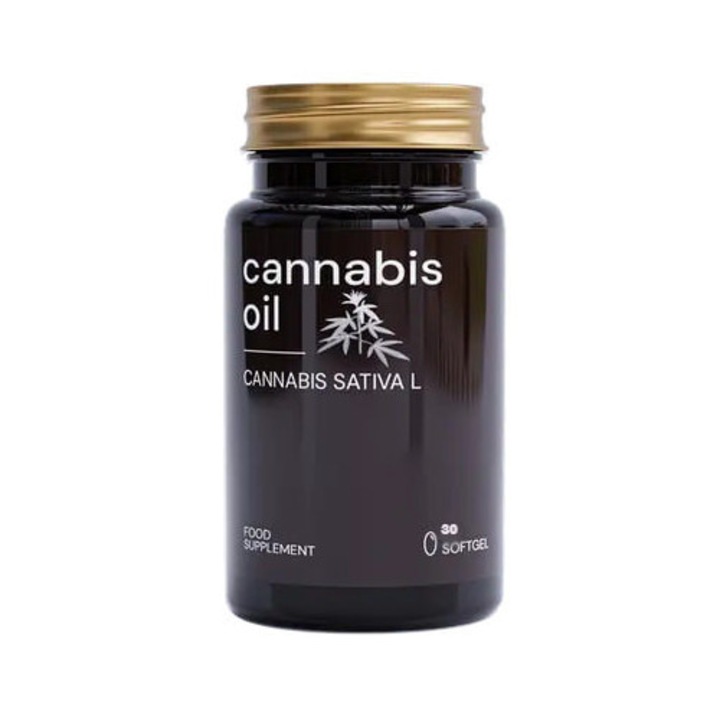 Cannabis Oil – Prémium CBD lágykapszula az általános jóllétért (30 kapszula)