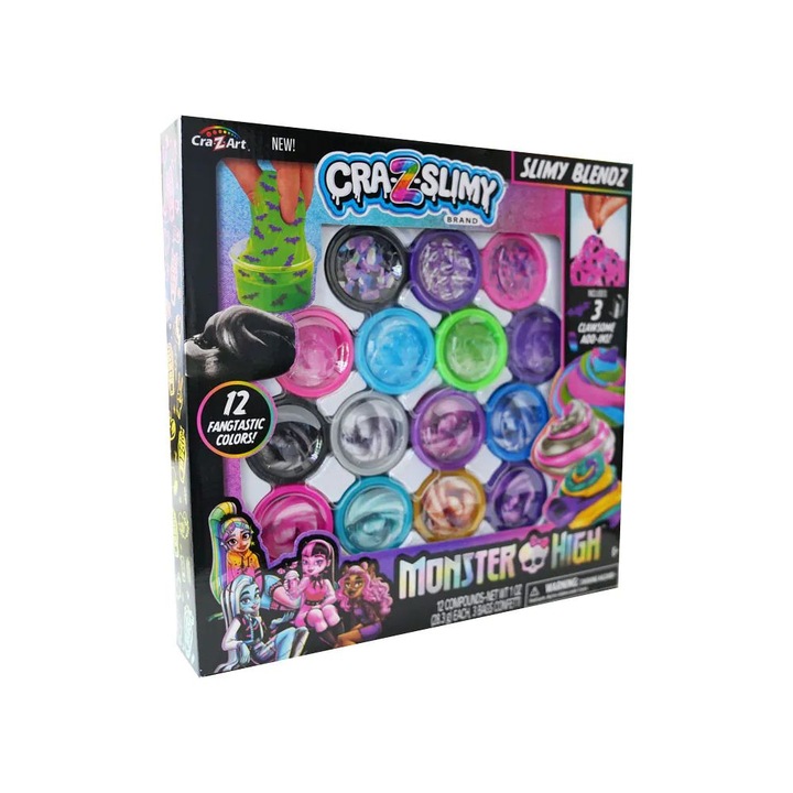 Set creativ cu slime CrazArt Slimy Blendz Monster High