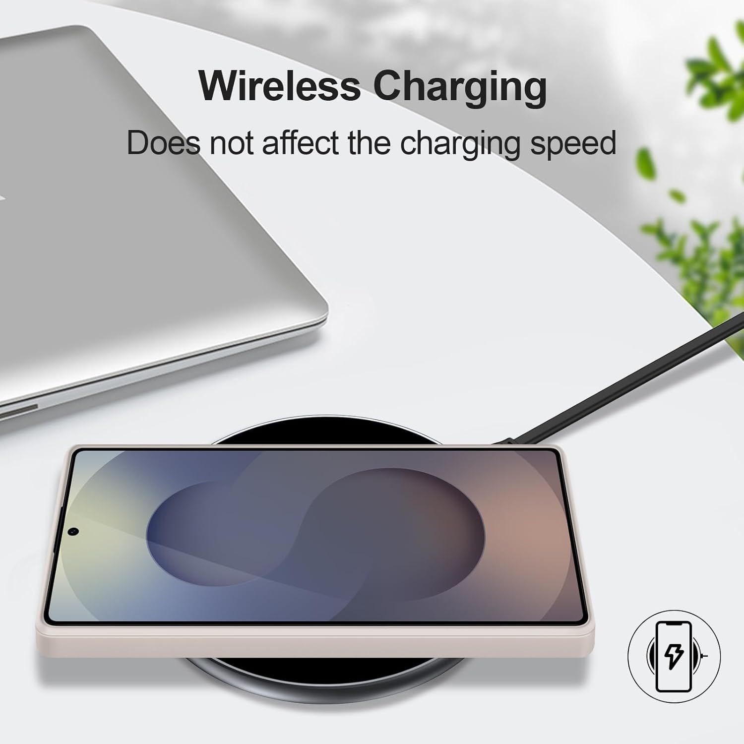 Husa silicon lichid pentru Samsung Galaxy S25 Ultra, BEJ