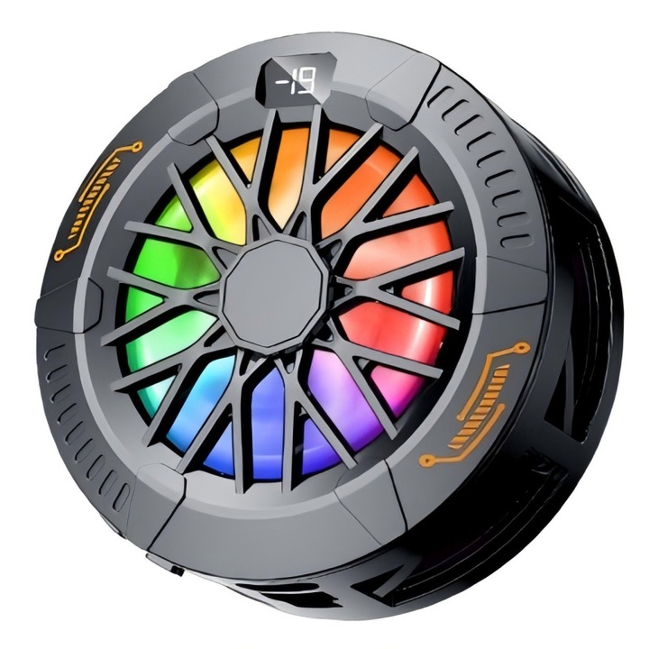 Cooler magnetic Bemore, portabil, pliabil, negru, 11x17 inch