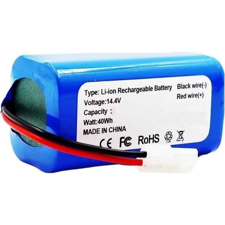 Baterie universala aspirator fara fir, 3200mAh, compacta, portabila, Pentru Xiaomi G1, 15x5x3cm