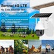 Camera de supraveghere cu SIM 4G si panou solar GENBOLT®, 3MP, AOV, Acumulator 15600 mAh, Panou Solar 8W, Inregistrare continua 24/7, F1.0 Crystal Night Vision, Detectarea persoanelor, 4X zoom, comunicare bidirectionala, stocare card/cloud, Alarma sonora