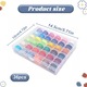 Set accesorii pentru masina de cusut, 36 culori, dimensiune standard, multicolor