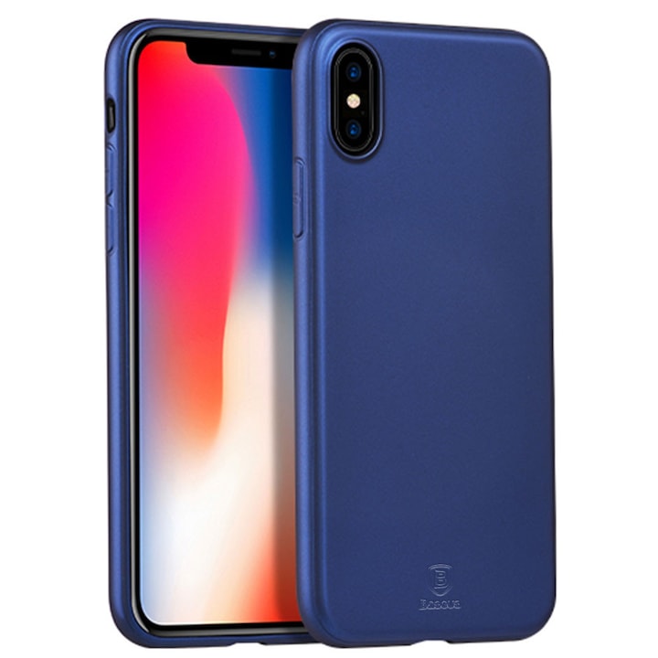 Калъф Baseus, За Samsung Note10, Ултратънък TPU, Син