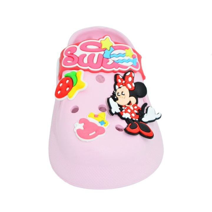 Minnie Mouse EVA habszivacs papucs lányoknak Mini Junior PAP-MJ1, Rózsaszín 118665
