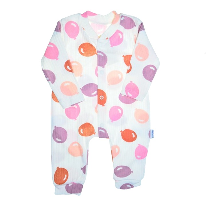 Salopeta cu maneca lunga pentru fete Mini Junior SLP-MJ25, Multicolor 119284