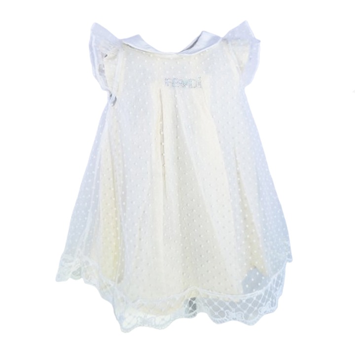 Mini Junior RCH-MJ3 lányruha, krémszínű 119356