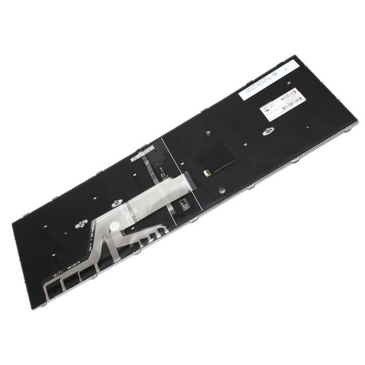 Клавиатура за лаптоп HP Silver L01027 B31 с подсветка и тракпойнт, ProBook 450 G5 с подсветка и тракпойнт