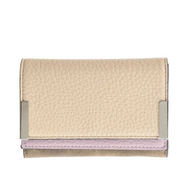 Portofel din piele ecologica in trei culori, Meli Melo Paris