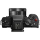 Безогледален фотоапарат Panasonic Lumix DC-G100DKEGK с обектив Lumix G Vario 12-32mm F3.5-5.6, 20, 3MP, 4K 30fps и FHD 60fps видео, влог камера, широкоъгълен монитор, USB-C зареждане, черен