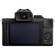 Безогледален фотоапарат Panasonic Lumix DC-G100DKEGK с обектив Lumix G Vario 12-32mm F3.5-5.6, 20, 3MP, 4K 30fps и FHD 60fps видео, влог камера, широкоъгълен монитор, USB-C зареждане, черен