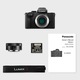 Безогледален фотоапарат Panasonic Lumix DC-G100DKEGK с обектив Lumix G Vario 12-32mm F3.5-5.6, 20, 3MP, 4K 30fps и FHD 60fps видео, влог камера, широкоъгълен монитор, USB-C зареждане, черен