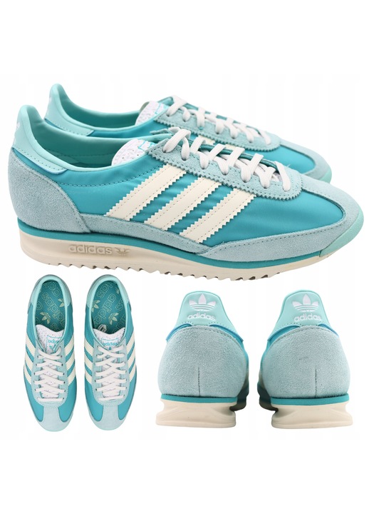 Pantofi Sportivi Dama, Adidas Originals, Sl 72 Og, Respirabili Si Confortabili, Amortizare, De Inalta Calitate, Durabili, Pentru Diverse, Alb cu albastru