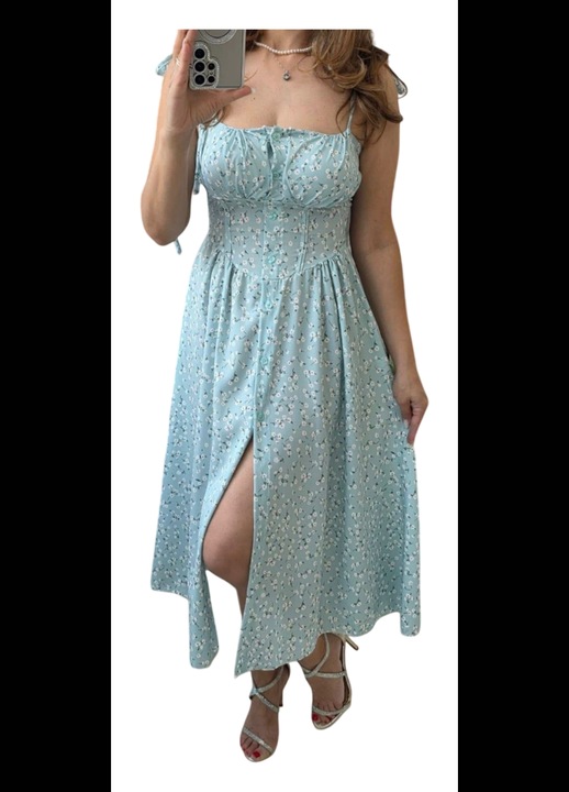 Rochita racoroasa de vara premium masura universala bleu