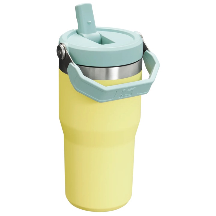 Sticla Termos cu pai pliabil "The IceFlow" Stanley, 0.6l, Pomelo ST10-12044-048