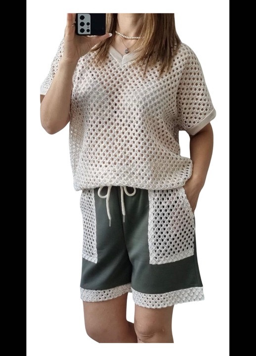 compleu racoros de vara masura universala, Verde, One Size