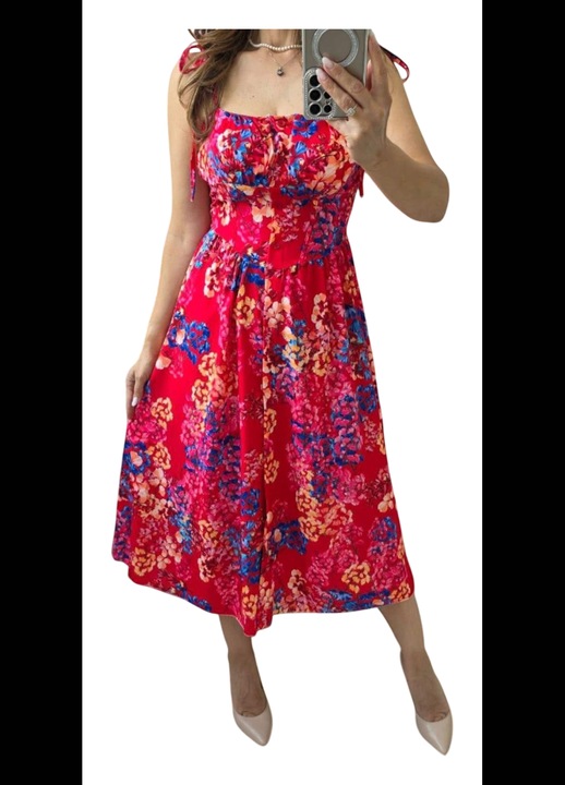 Rochita racoroasa de vara premium masura universala rosie