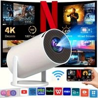Videoproiector Inteligent Portabil HY300 – Android 11, 6000 Lumeni, Wi-Fi, Bluetooth, HDMI, Proiectie HD 150”, Suport 4K