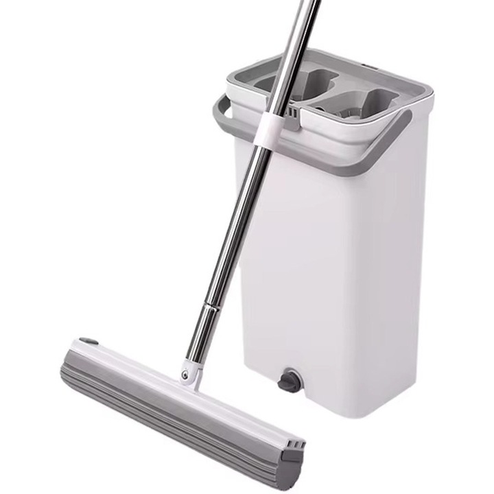 Mop cu burete Magic PVA si Galeata cu 2 compartimente